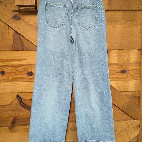 BlankNYC Franklin Ribcage Wide Leg Released Hem Sz 25 Boho - Picture 5 of 11